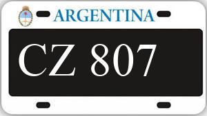 Patente AA807CZ