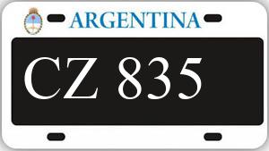 Patente AA835CZ