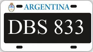 Patente DBS833