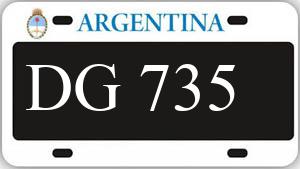 Patente AA735DG