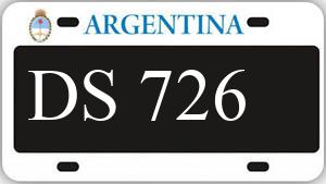 Patente AA726DS