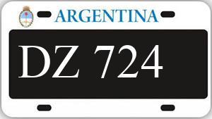 Patente AA724DZ