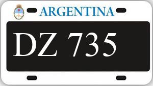 Patente AA735DZ