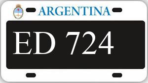 Patente AA724ED