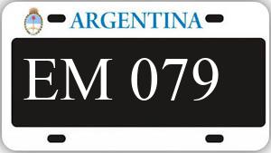 Patente AA079EM