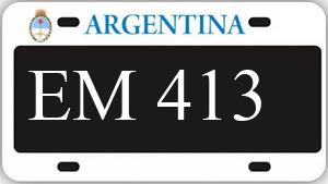Patente AA413EM
