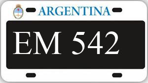 Patente AA542EM
