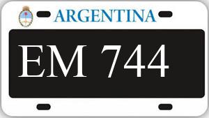Patente AA744EM