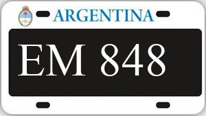 Patente AA848EM