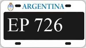Patente AA726EP