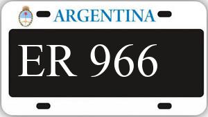 Patente AA966ER