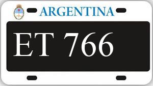 Patente AA766ET