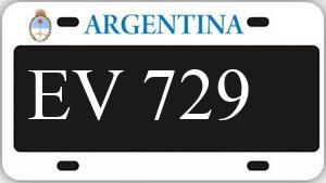 Patente AA729EV