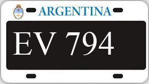 Patente AA794EV