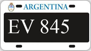 Patente AA845EV