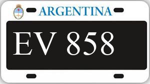 Patente AA858EV