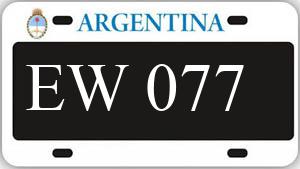 Patente AA077EW