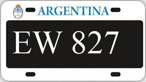 Patente AA827EW