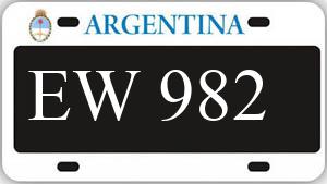 Patente AA982EW
