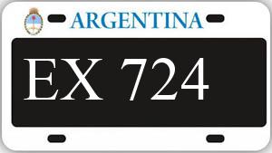 Patente AA724EX