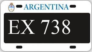 Patente AA738EX