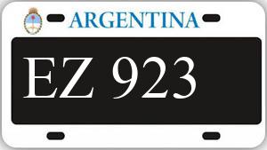 Patente AA923EZ