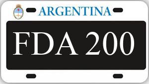 Patente FDA200
