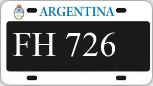 Patente AA726FH