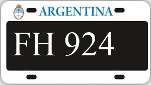 Patente AA924FH