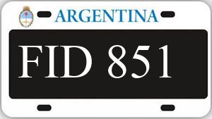 Patente FID851
