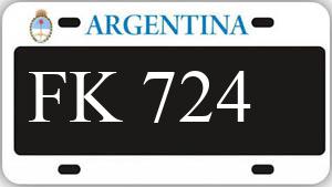 Patente AA724FK
