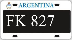 Patente AA827FK