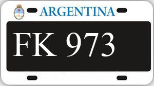 Patente AA973FK