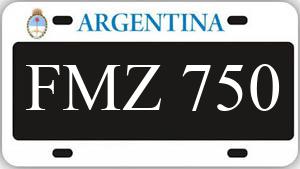 Patente FMZ750