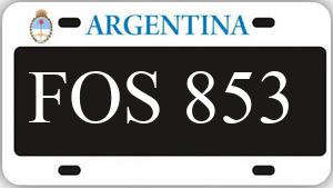 Patente FOS853