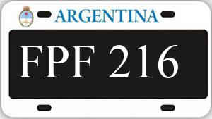Patente FPF216