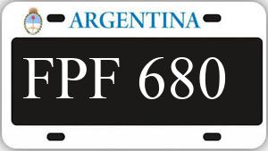 Patente FPF680