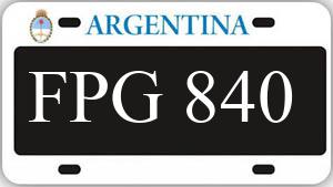 Patente FPG840