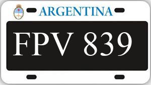 Patente FPV839