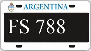 Patente AA788FS