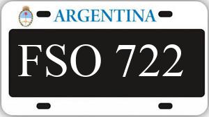 Patente FSO722