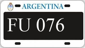Patente AA076FU