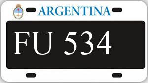 Patente AA534FU