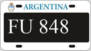 Patente AA848FU