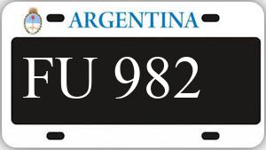 Patente AA982FU