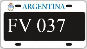 Patente AA037FV