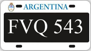 Patente FVQ543