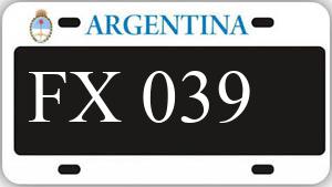 Patente AA039FX