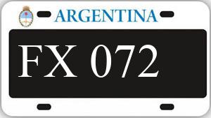Patente AA072FX