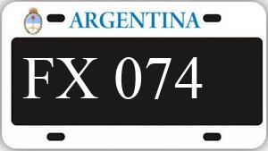 Patente AA074FX